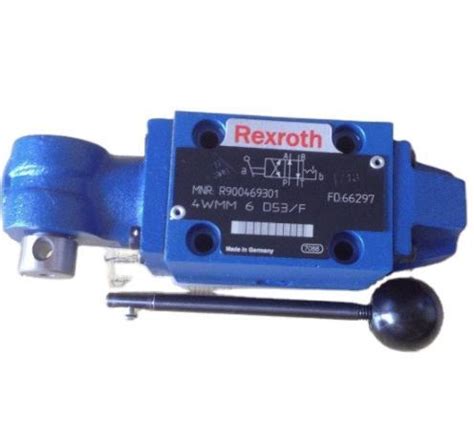 Rexroth Wmm Series Hydraulic Manual Actuation Directional Valve