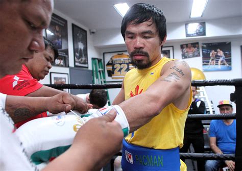 Manny Pacquiao Workout Photo Gallery Boxing News Boxing Ufc And Mma