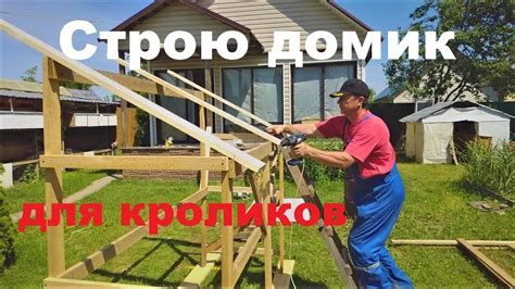 ДОМИК ДЛЯ КРОЛИКОВ СВОИМИ РУКАМИ СТРОИМ САМИ Кролики содержание и ...