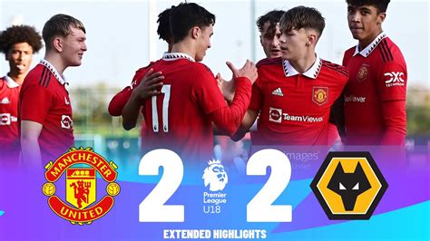 Man United Vs Wolverhampton Highlights U18 Premier League 25 04