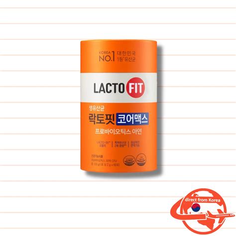 鍾根堂 LACTO FIT 全家加強版 益生菌 Core Max 2g x 60包 新版本 蝦皮購物