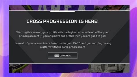 Apex Legends Cross Progression And Merging Explained