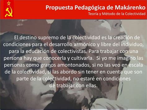 Propuesta Pedagógica de Anton S Makarenko PPT