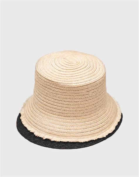 Eugenia Kim Jonah Straw Bucket Hat Hats IFCHIC