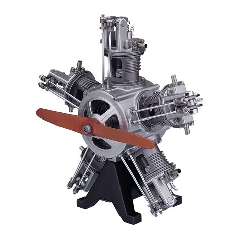 5 Cylinder Radial Engine Model Kit That Works Build Your Own Radial Enginediy