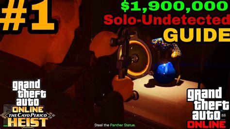 Updated Gta Online Cayo Perico Heist Solo Elite Challenge Stealth