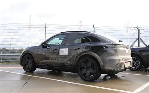 Nous avons embarqué dans le futur Porsche Macan électrique 2 21