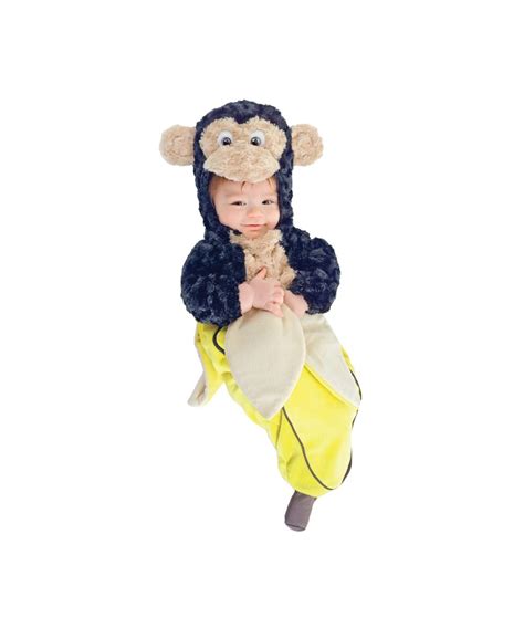 Banana Monkey Bunting Baby Costume