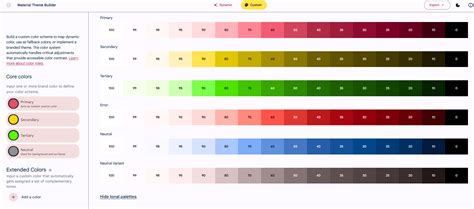 Flutter How To Get Material Tonal Palettes Phpout