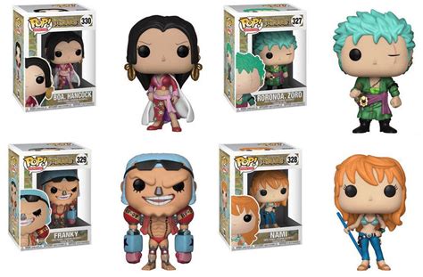 PrÉ Venda Funko Pop Anime One Piece Series 2 Set Com 4 Pops Funko Toyshow Tudo De Marvel