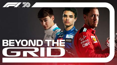 Listen Lando Norris Sebastian Vettel And George Russell Star In Our Best Bits From Beyond The