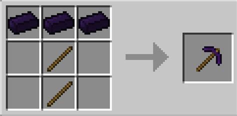 Tools And Armor Of Obsidian Minecraft Mod