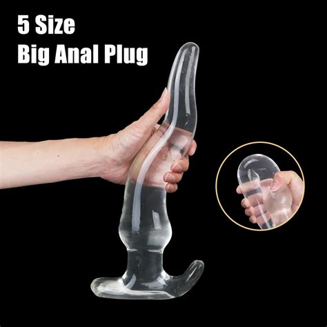 Dilatador Anal De Cristal Para Hombres Y Mujeres Gay Masajeador De Pr