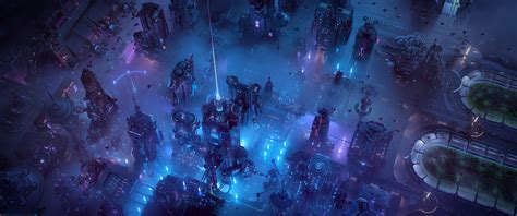 CYBERPUNK CITY WALLPAPER WIDE 1440P - Heroscreen 4K Background ...