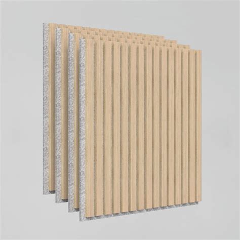 Sonolok 15 5 Ft Sound Absorbing Wall Panel Kit Oak And Gray Artika