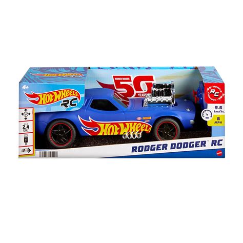 Hot Wheels Monster Trucks Rodger Dodger Scale Rc Vehicle