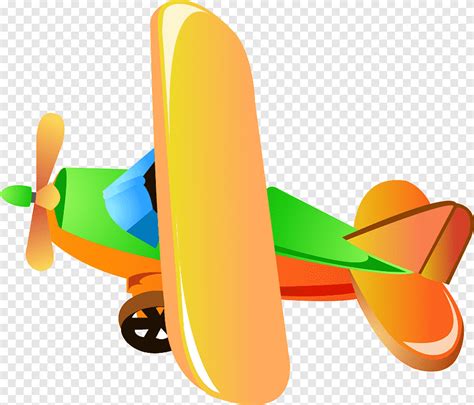 Airplane Aircraft Toy Drawing Airplane Orange Airplane Png PNGEgg