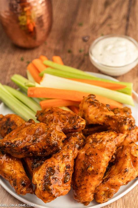 Grilled Buffalo Chicken Wings