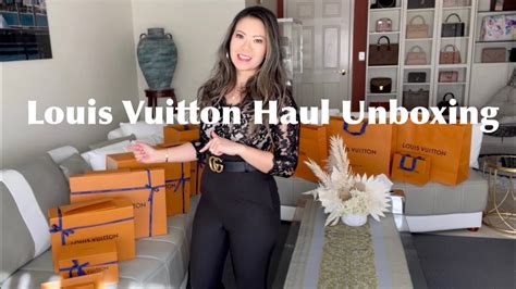 Louis Vuitton Haul Unboxing YouTube