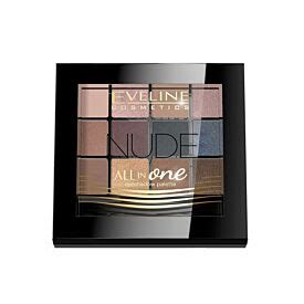 Eveline Paleta Cieni Do Powiek All In One Nude