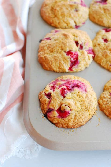 Vegan Cranberry Orange Muffins Dairy Free For Baby