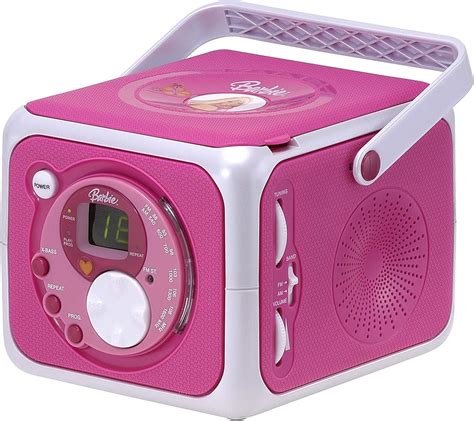 Lexibook Rcd100bb Boombox Lecteur Cd Radio Barbie Am Fm Stéréo