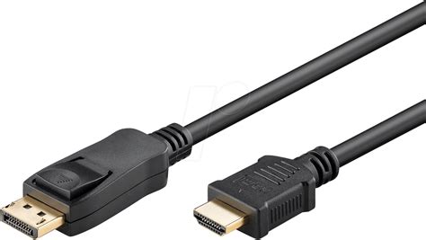 Goobay Displayport Auf Hdmi Adapterkabel M Bei Reichelt