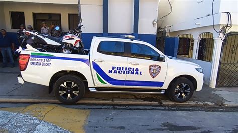 Policía Nacional Entrega Unidad De Patrullaje En Municipio Sánchez