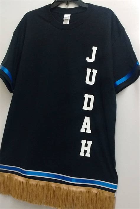 Hebrew T Shirt Garment Fringes Judah Israelite Clothing For Etsy