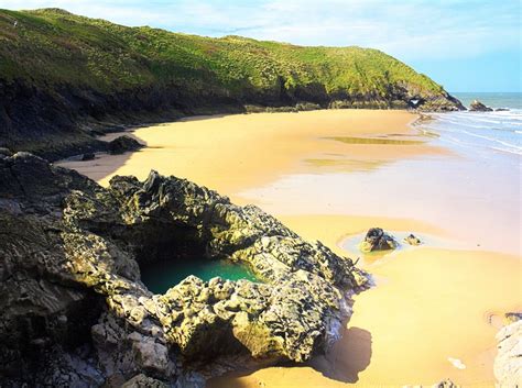 Gower Coastal Walk Blue Pool Bay Emma Cownie