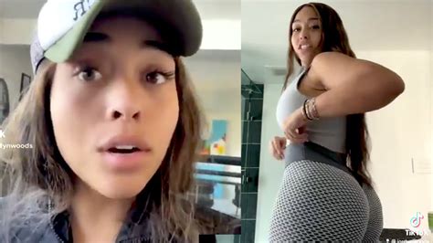 Jordyn Woods Breaks Twitter After Trying On Amazon Booty Leggings On Tiktok Youtube