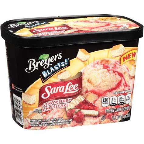 Breyers Strawberry Cheesecake Ice Cream New Product Product Reviews