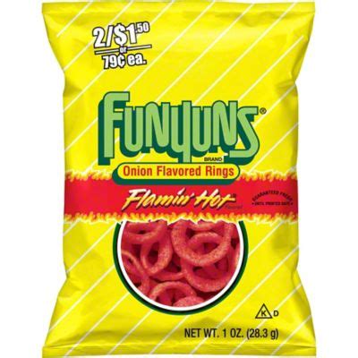 Funyuns Flamin Hot Onion Flavored Rings Oz Joe V S Smart Shop