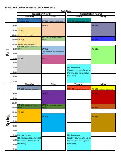 FREE 10+ Schedule Planner Samples in PDF | MS Word | Apple Pages | Google Docs