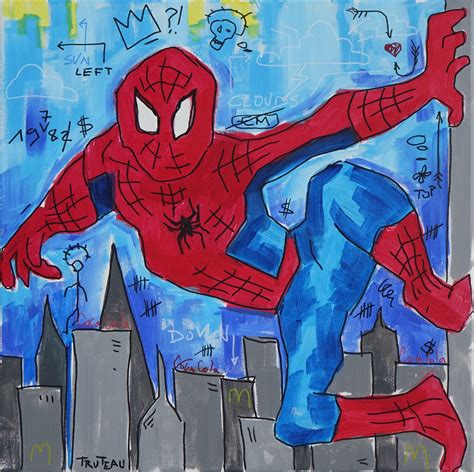 Spiderman Paintings