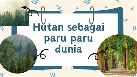 Sepenting Itukah Hutan Sehingga Disebut Sebagai Paru Paru Dunia