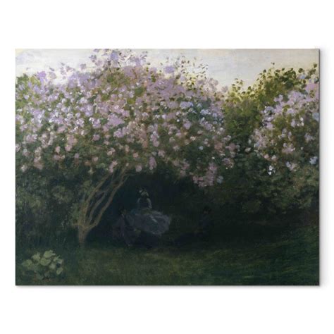 Reprodukcja Lilas temps gris obraz na ścianę malarza Claude Monet