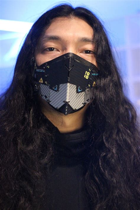 Cyberpunk Mask Design By Gins Mk Oni Techwear Etsy