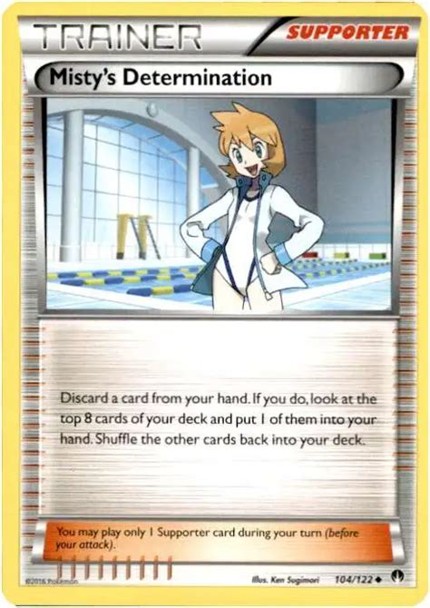 Pokemon Trading Card Game Xy Breakpoint Single Card Uncommon Mistys