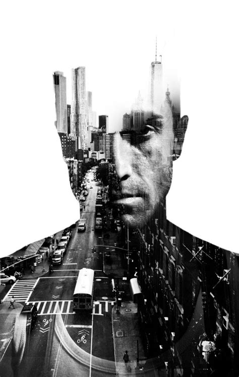 Double Exposure New York City Art Print By Orbon Alija Society6