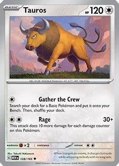 Tauros Tcg Card Database Pokemon