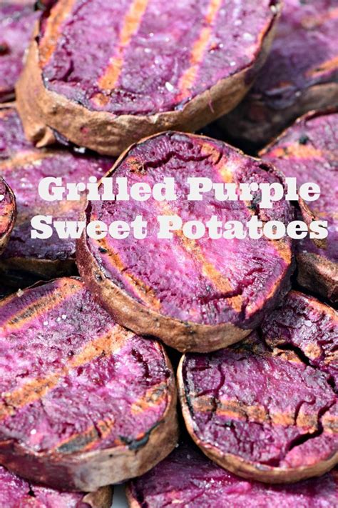 Grilled Purple Sweet Potatoes West Of The Loop Recipe Purple