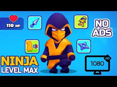 Stealth Master Ninja Character Max Level Stealth Master Youtube