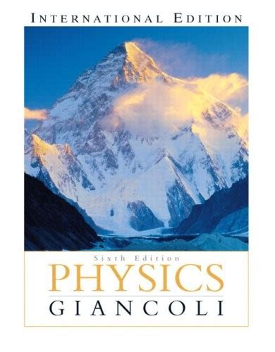 Giancoli Douglas C Physics Principles With Applications Pearson 2016 9781292057125