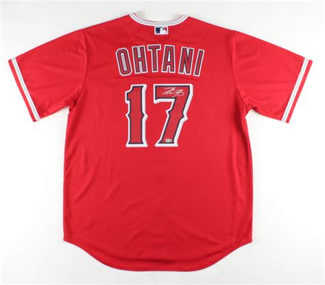 Shohei Ohtani Signed Angels Jersey (MLB Hologram) | Barnebys