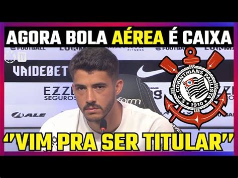 COLETIVA DE APRESENTAÇÃO NOVO PAREDÃO DO CORINTHIANS GUSTAVO