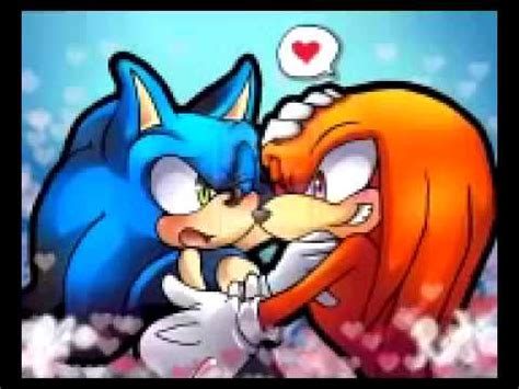 Sonic X Knuckles Kiss