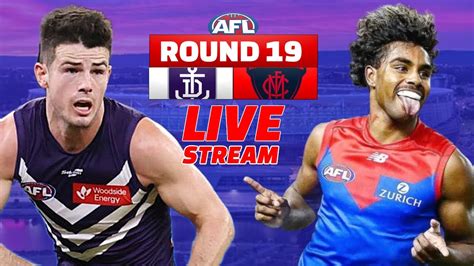 Fremantle Dockers Vs Melbourne Demons 2024 Round 19 Afl Live Stream