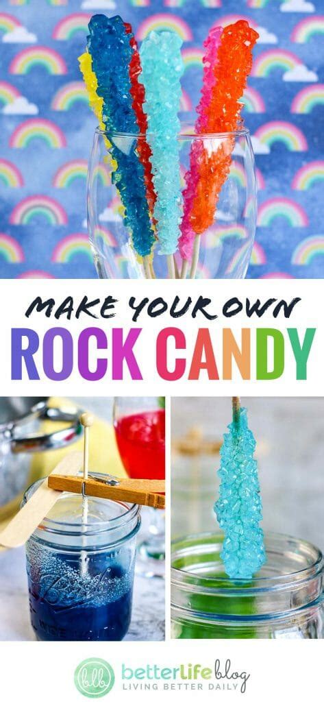 Homemade Rock Candy Kids Stem Activity Better Life Blog