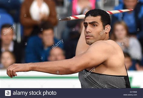 Ostrava Czech Republic 20th May 2016 Egyptian Javelin Thrower Ihab